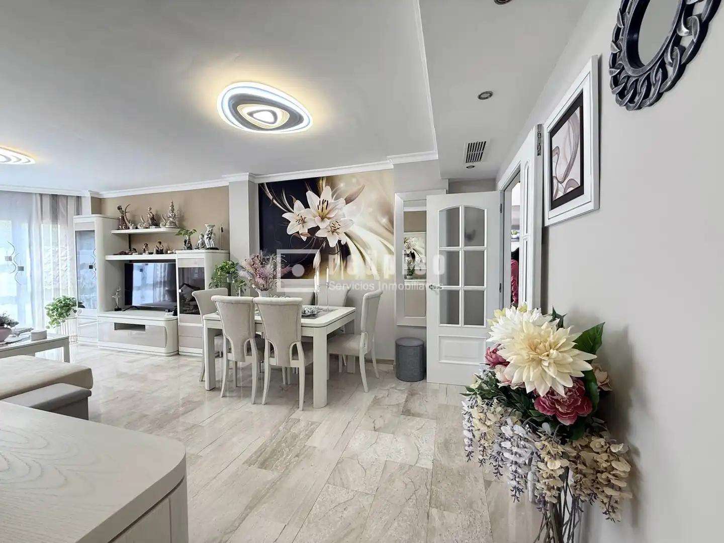Comedor de Piso en venta en Málaga con Aire acondicionado, Calefacción y Jardín privado