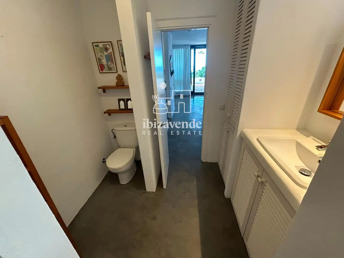 Einfamilien-Reihenhaus zur Miete in Santa Eulària des Riu mit Klimaanlage, Heizung und Terrasse