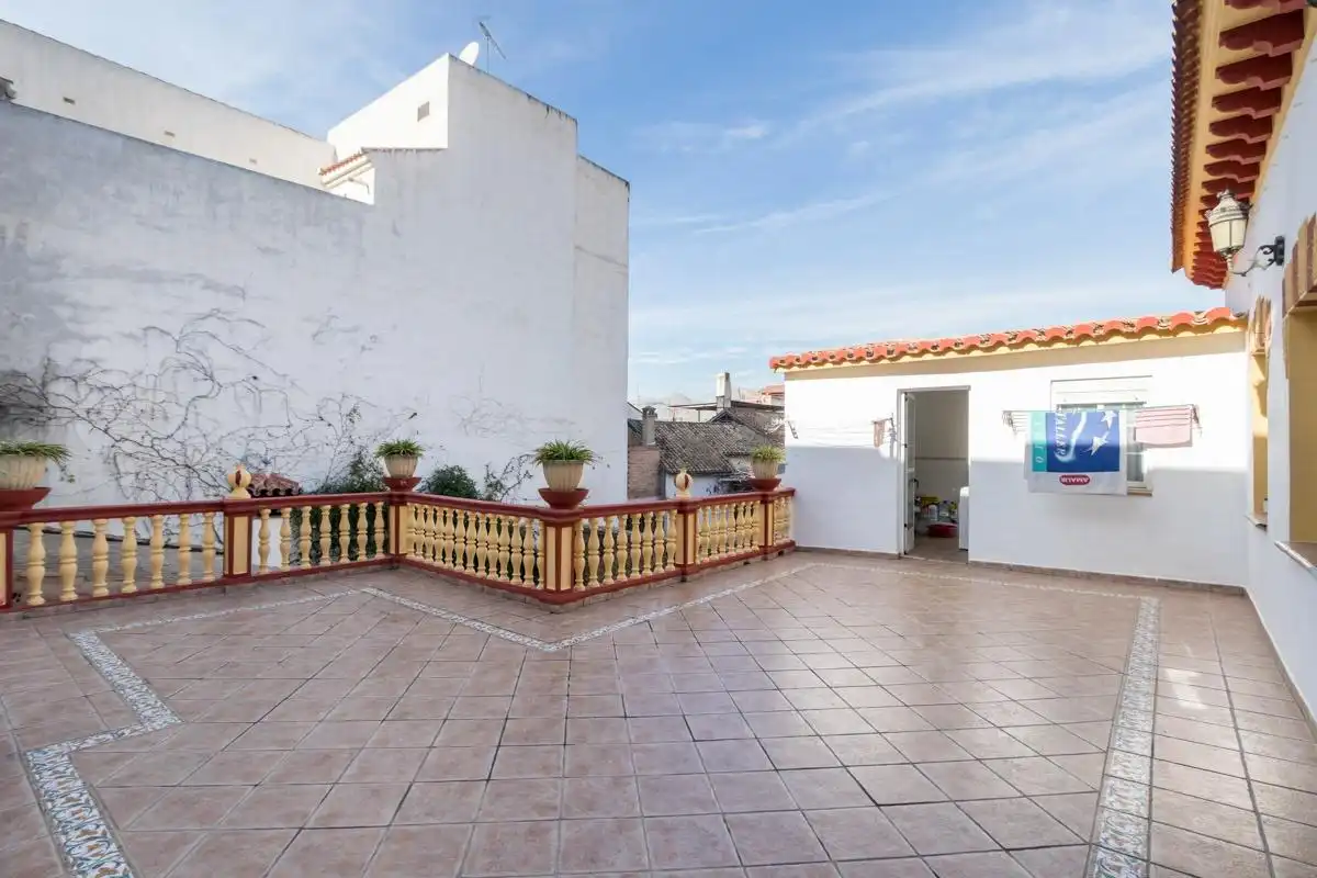 Terrassa de Casa o xalet en venda en Albolote amb Calefacció, Jardí privat i Terrassa