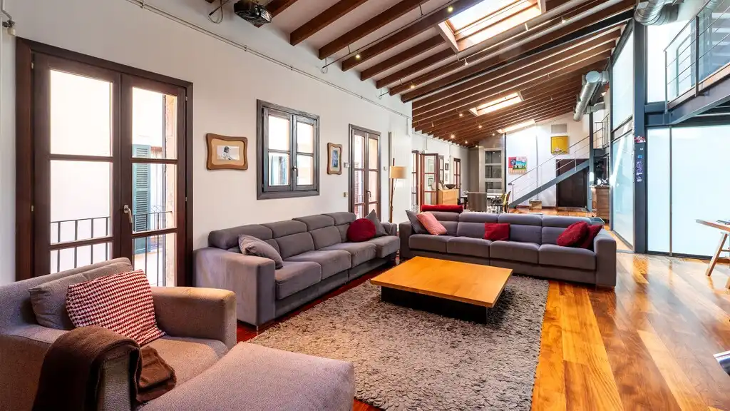 Living room of Attic for sale in Centre