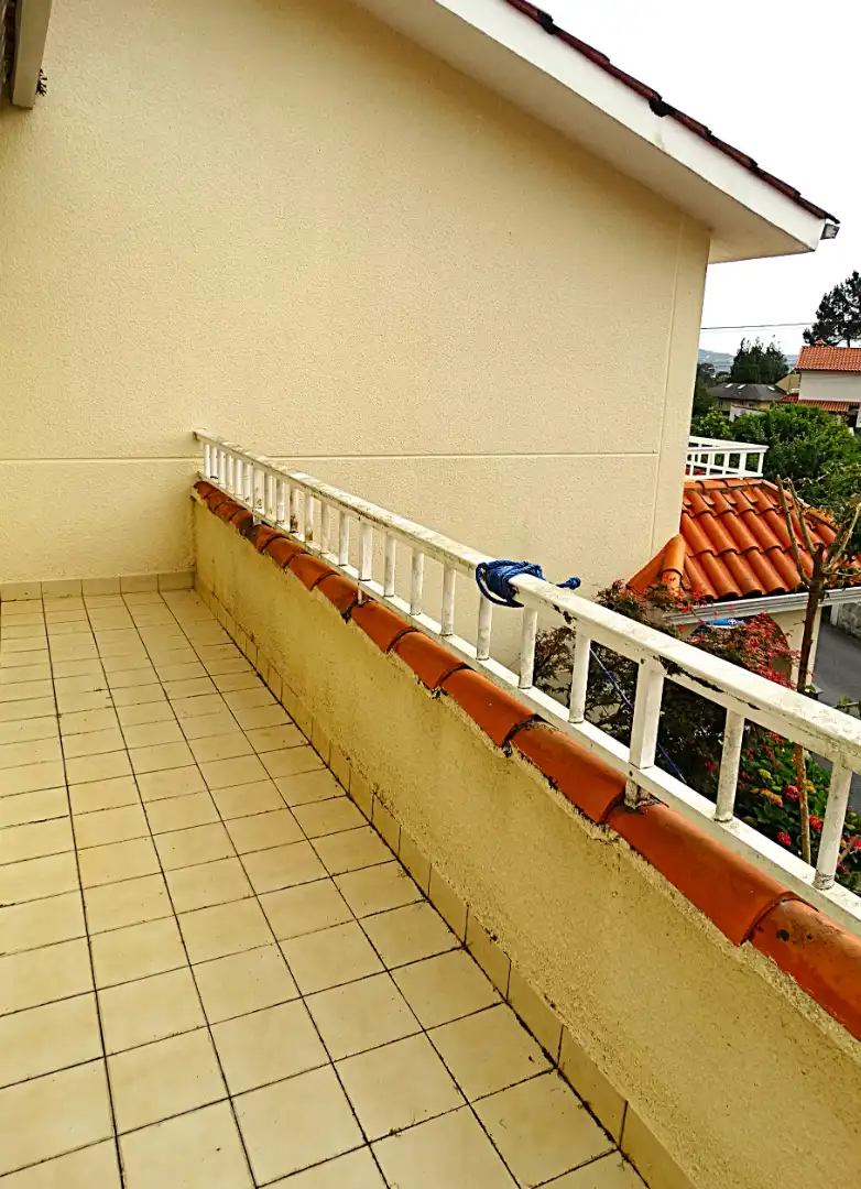 Terraza de Casa adosada en venta en Miño con Jardín privado, Parquet y Terraza