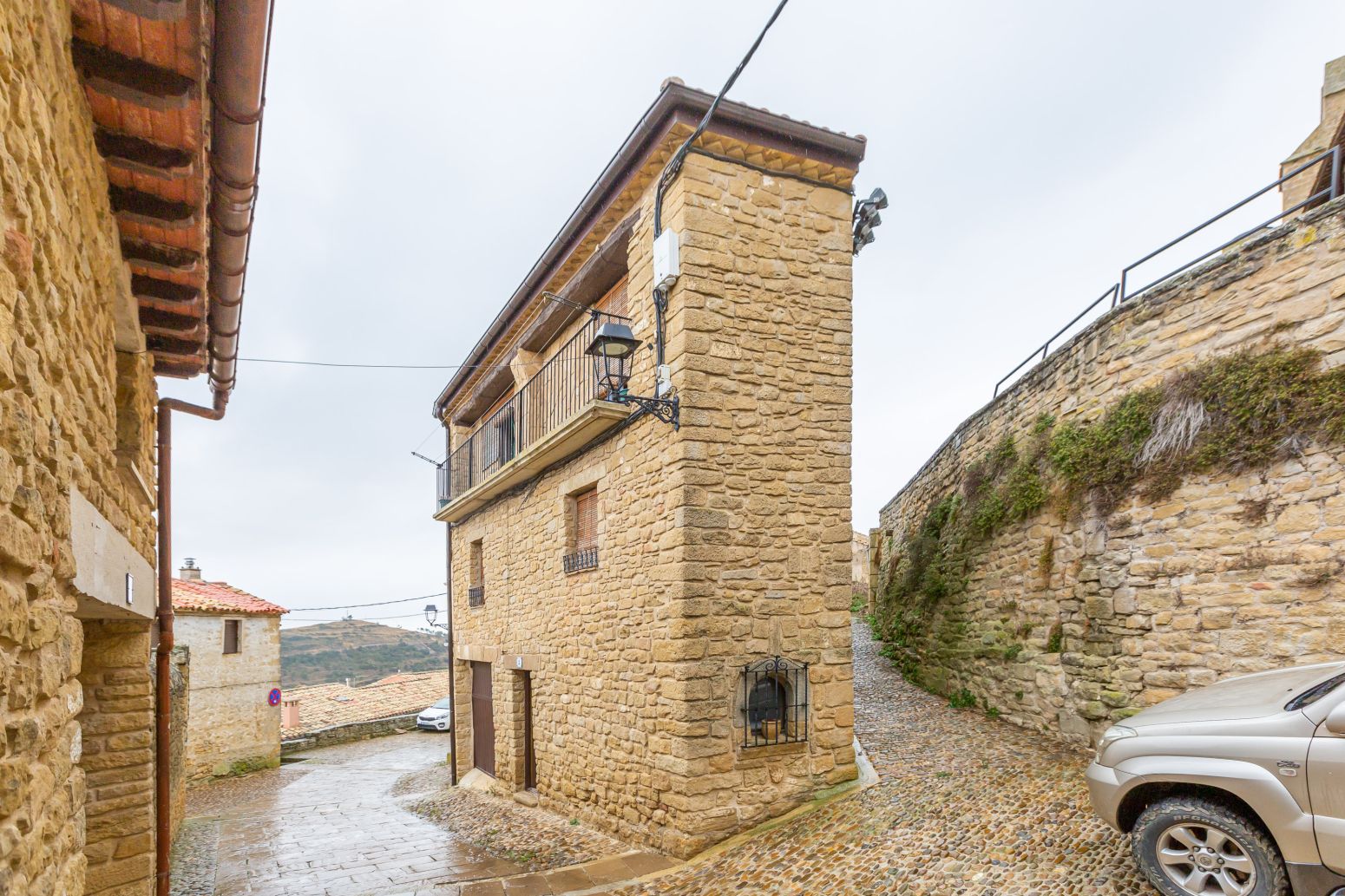 Vista exterior de Casa o chalet en venta en Ujué / Uxue con Calefacción y Balcón