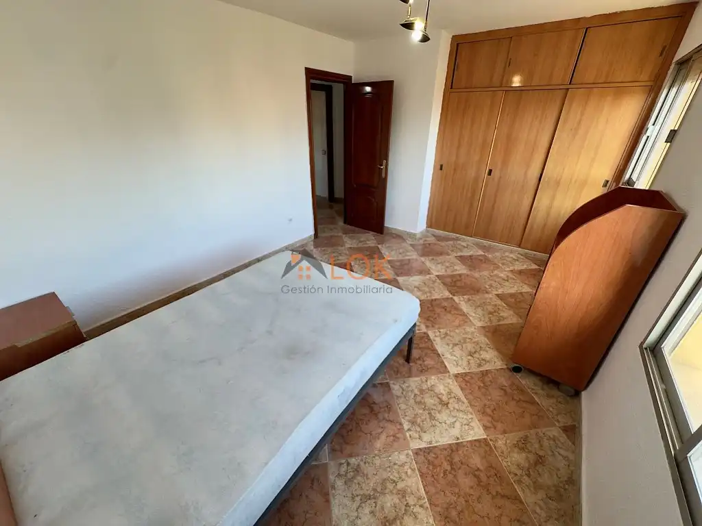 Bedroom of Flat for sale in Málaga