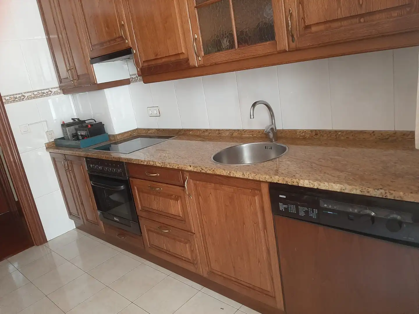 Küche von Wohnung zum Verkauf in Elantxobe mit Terrasse, Ofen und Balkon