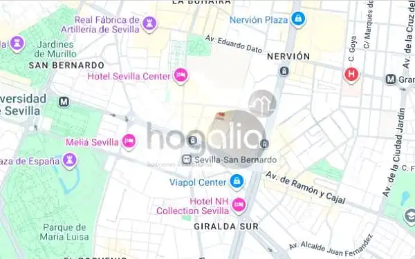 Vista exterior de Planta baixa de lloguer en Sevilla amb Aire condicionat i Moblat