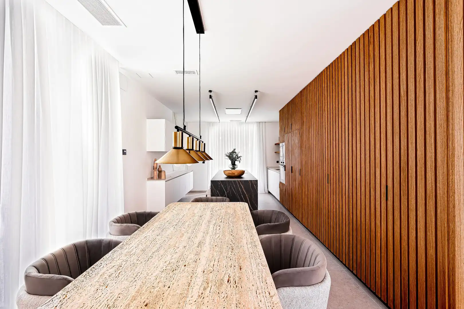 Dining room of Houses for sale in La Nucia