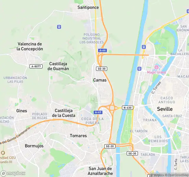 Exterior view of Flat for sale in Castilleja de la Cuesta