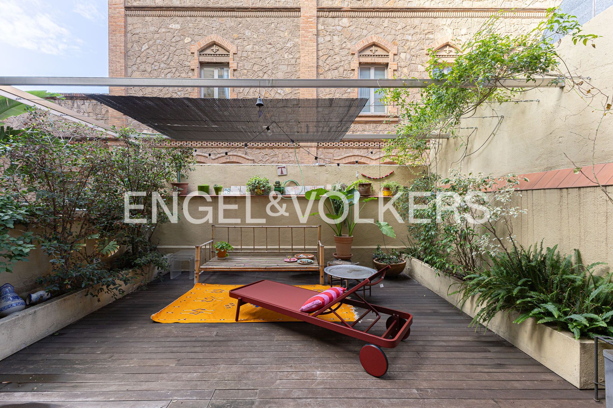 Terrace of Apartment for sale in  Barcelona Capital  with Air Conditioner, Heating and Parquet flooring