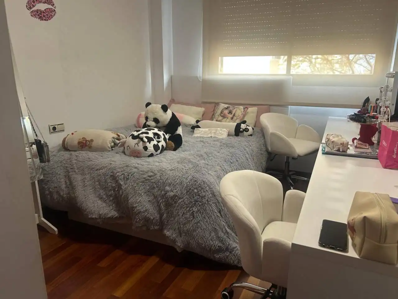 Schlafzimmer von Wohnung zum Verkauf in Castellón de la Plana / Castelló de la Plana mit Klimaanlage, Parkett und Terrasse