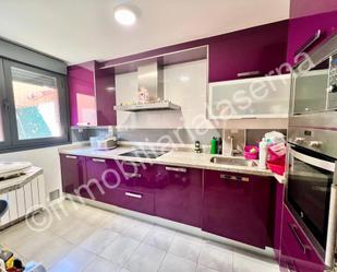 Kitchen of Single-family semi-detached for sale in Garrafe de Torío  with Heating, Private garden and Parquet flooring