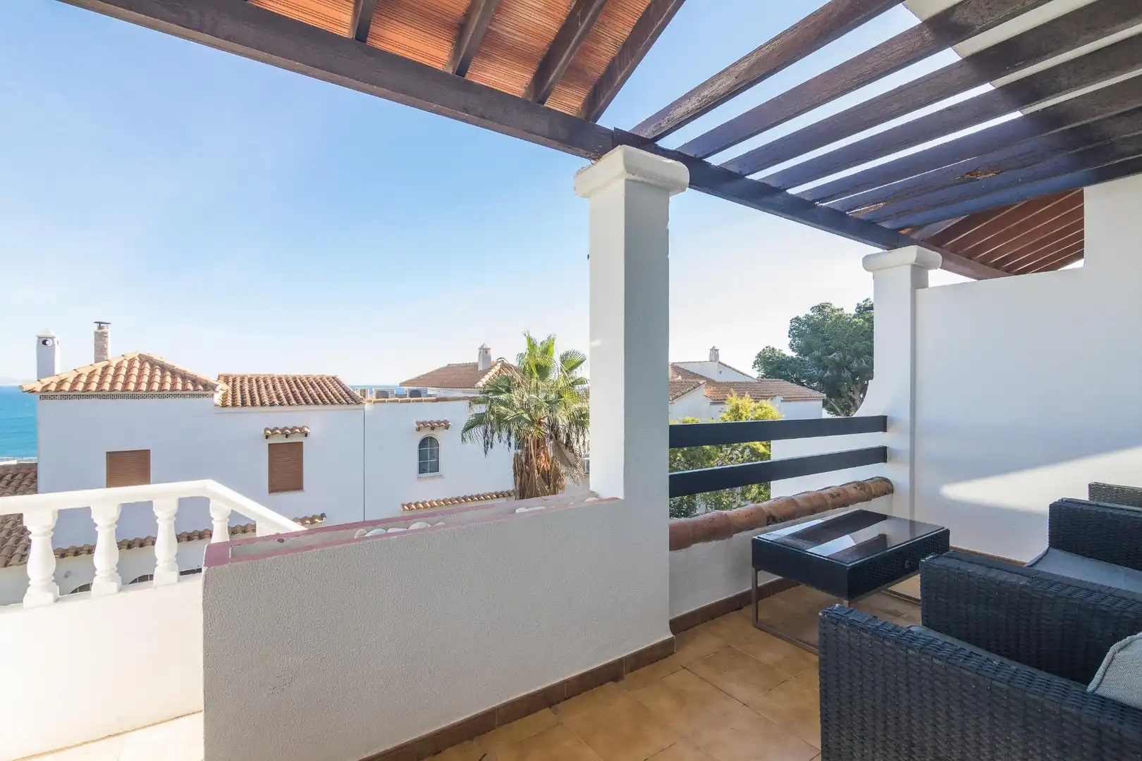 Terraza de Casa o chalet en venta en Santa Pola con Calefacción, Jardín privado y Terraza