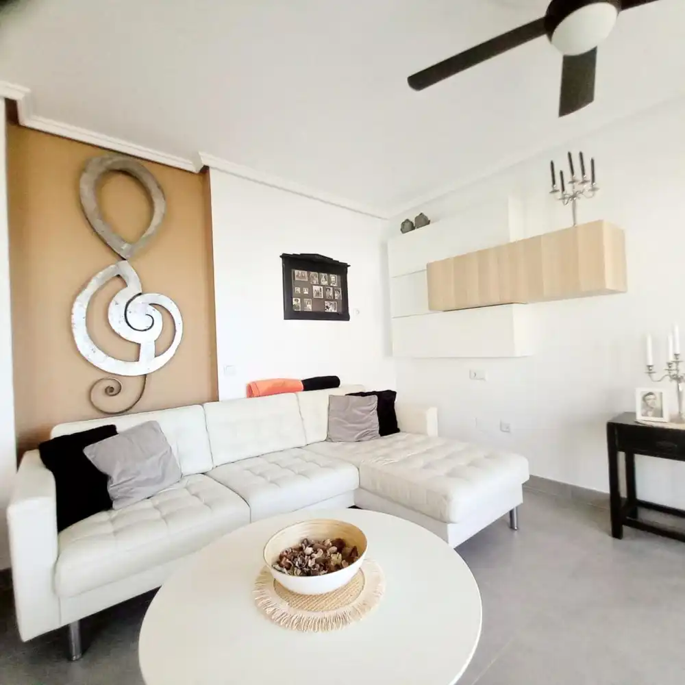 Sala de estar de Dúplex en venta en Rojales con Jacuzzi