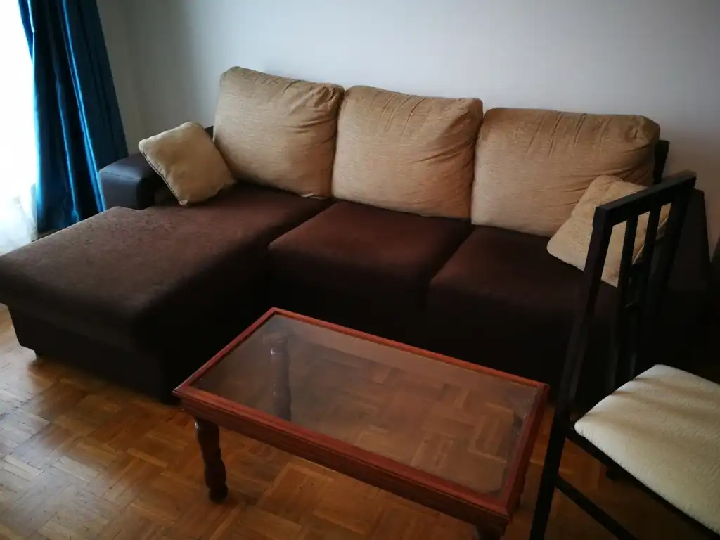 Sala de estar de Piso en venta en Ames con Calefacción, Trastero y Amueblado