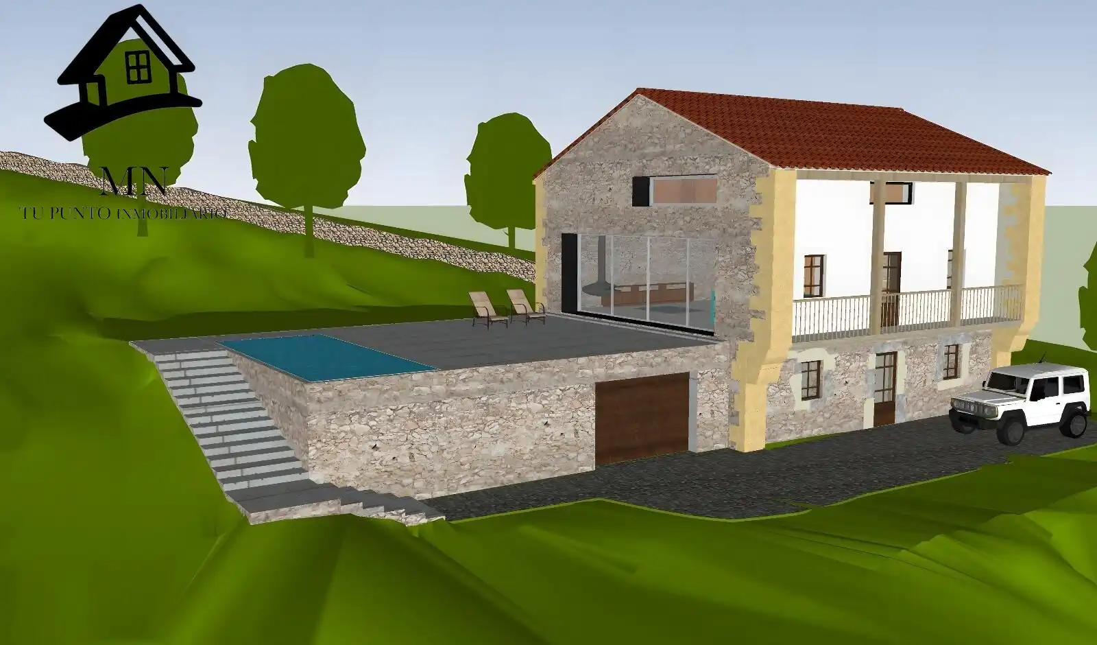 Finca rústica en venda en Villacarriedo amb Jardí privat