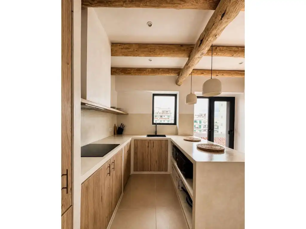 Cocina de Ático de alquiler en Sant Antoni de Portmany