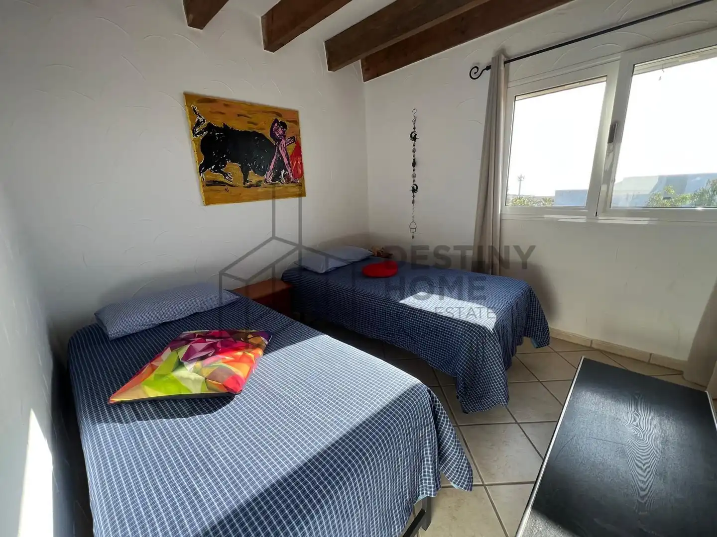 Dormitori de Casa o xalet en venda en La Oliva amb Aire condicionat, Jardí privat i Terrassa
