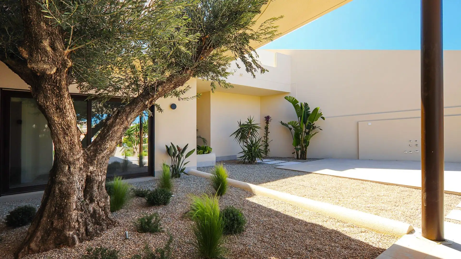 Vista exterior de Casa o xalet en venda en Elche / Elx amb Jardí privat, Terrassa i Piscina