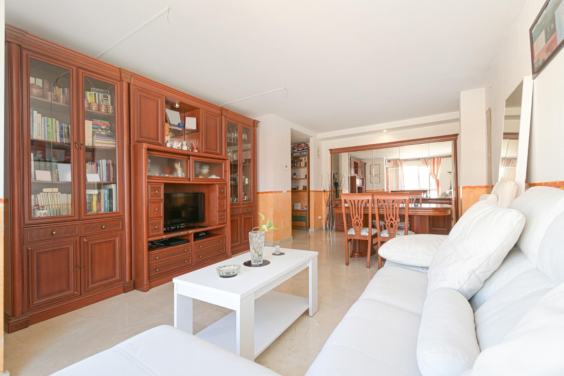 Living room of Flat for sale in  Palma de Mallorca  with Air Conditioner and Private garden