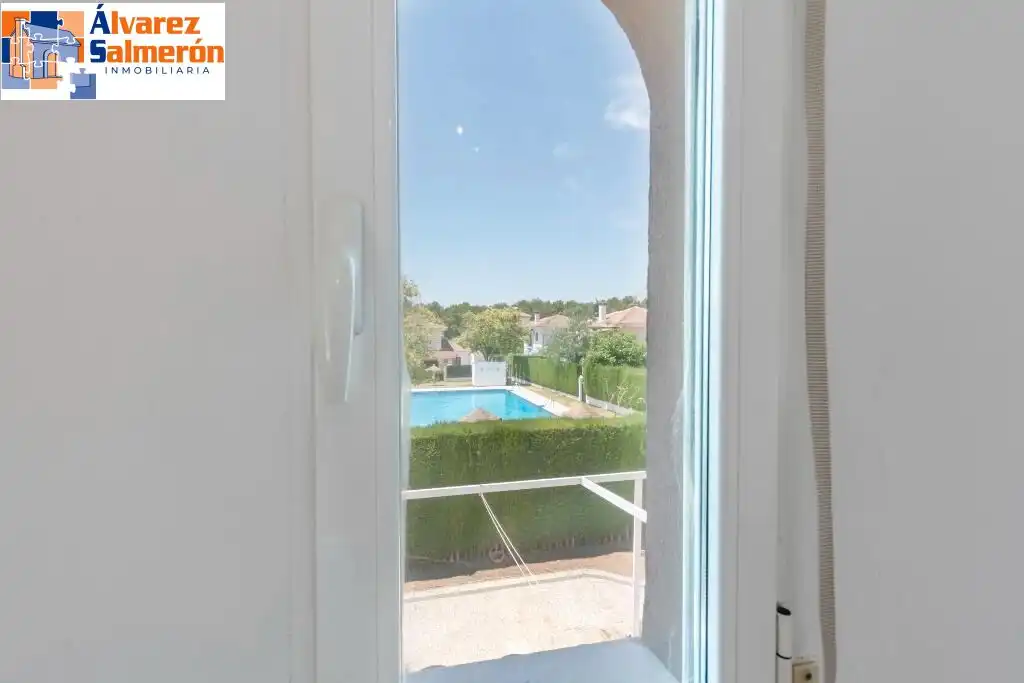 Balcony of Houses for sale in Albolote  with Air Conditioner, Private garden and Terrace