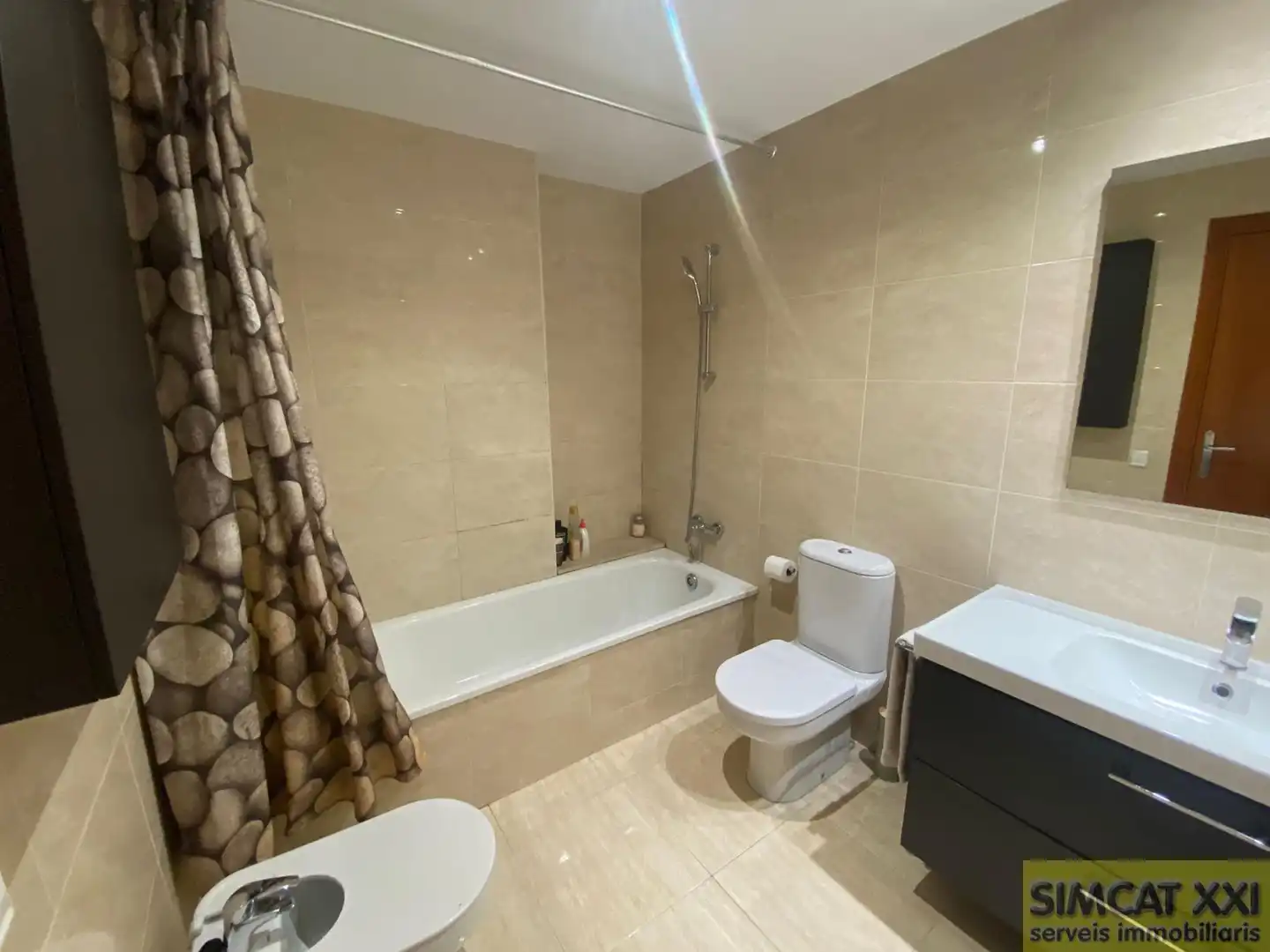Bathroom of Flat for sale in Navata  with Heating, Storage room and Community pool