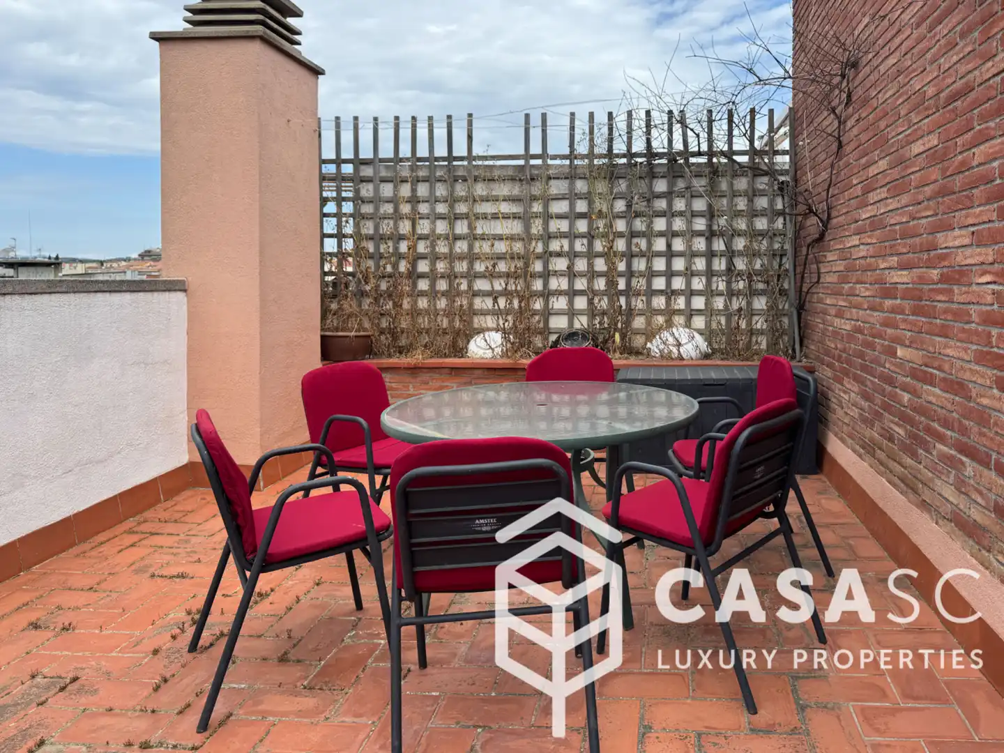 Terrace of Attic for sale in Sant Cugat del Vallès  with Air Conditioner, Heating and Parquet flooring