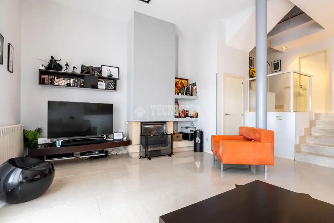 Living room of Houses for sale in Torrelodones  with Air Conditioner, Private garden and Terrace
