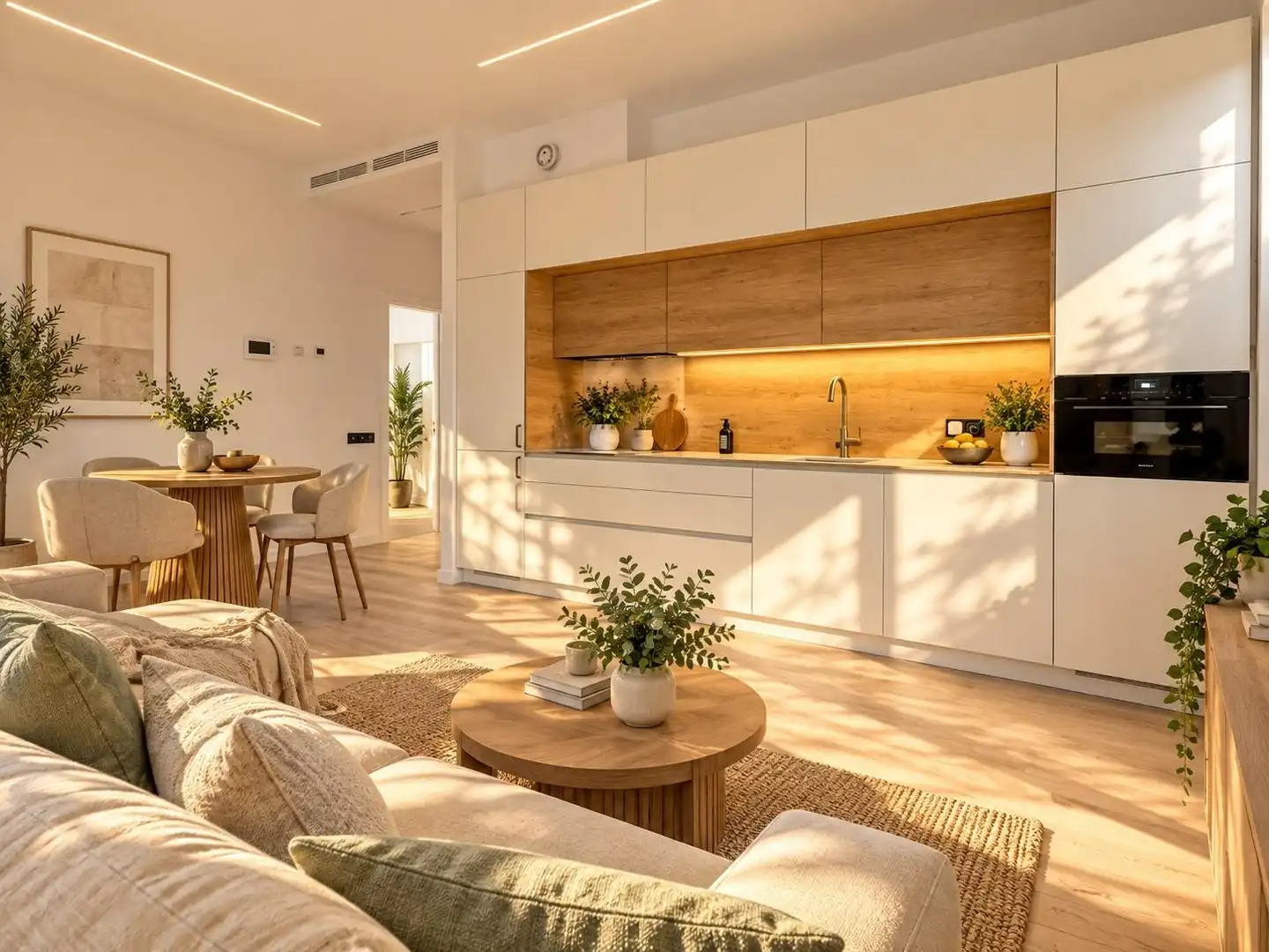 Sala de estar de Planta baja en venta en Terrassa con Aire acondicionado, Calefacción y Parquet