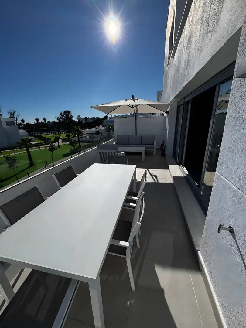 Terrace of Apartments for rent in Estepona  with Air Conditioner, Terrace and Swimming Pool