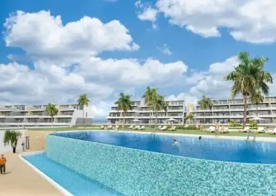 Mini appartamento con piscina in vendita a Playa de Poniente