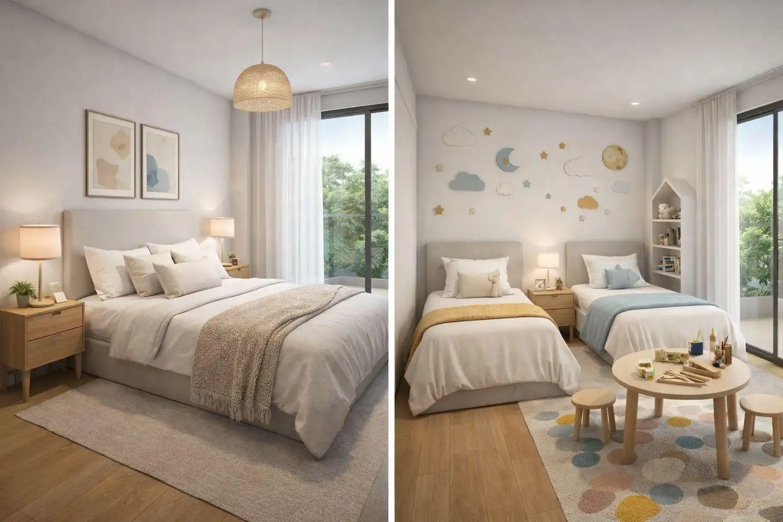 Bedroom of Ground floor for sale in Dos Hermanas  with Air Conditioner and Terrace