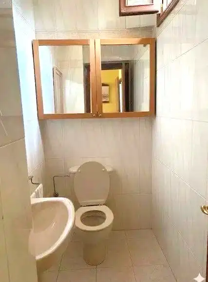 Baño de Casa adosada en venta en Usurbil con Calefacción, Parquet y Amueblado
