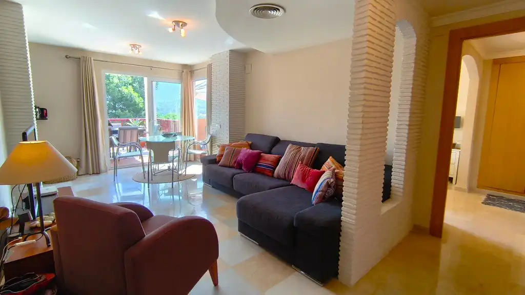 Sala de estar de Apartamento en venta en Dénia con Aire acondicionado, Terraza y Trastero