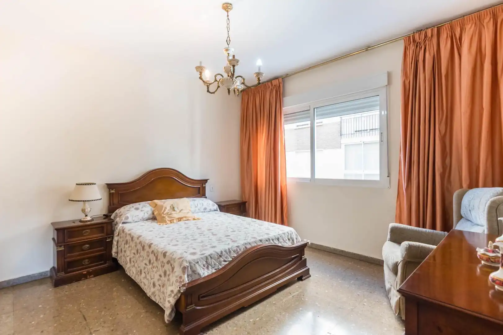 Schlafzimmer von Wohnung zur Miete in Murcia mit Klimaanlage, Terrasse und Abstellraum