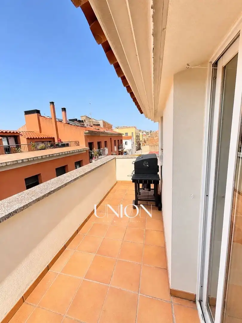 Terrasse von Einfamilien-Reihenhaus zur Miete in Sant Feliu de Guíxols mit Klimaanlage, Heizung und Terrasse