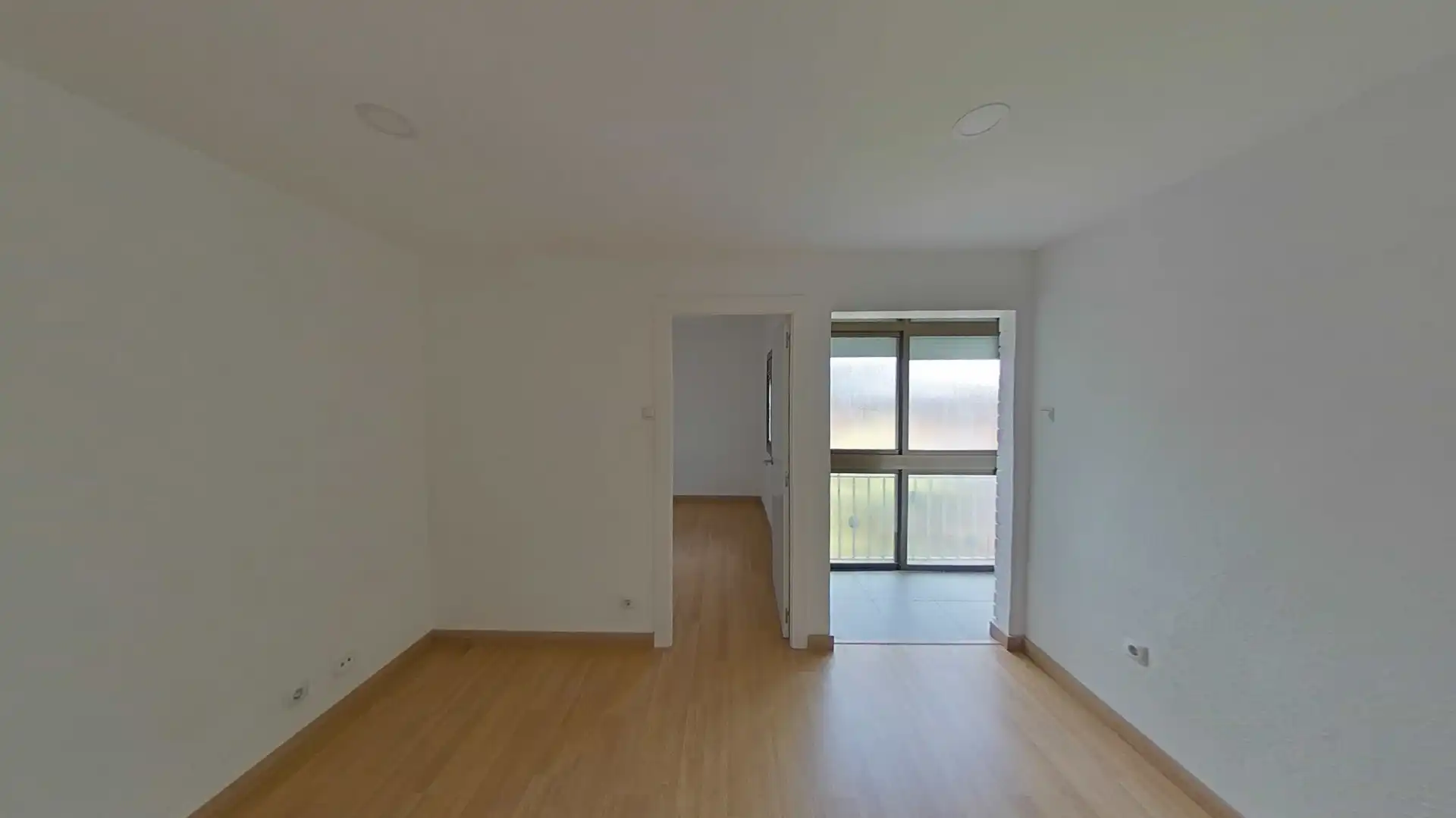 Sala de estar de Piso en venta en Santa Coloma de Gramenet con Parquet