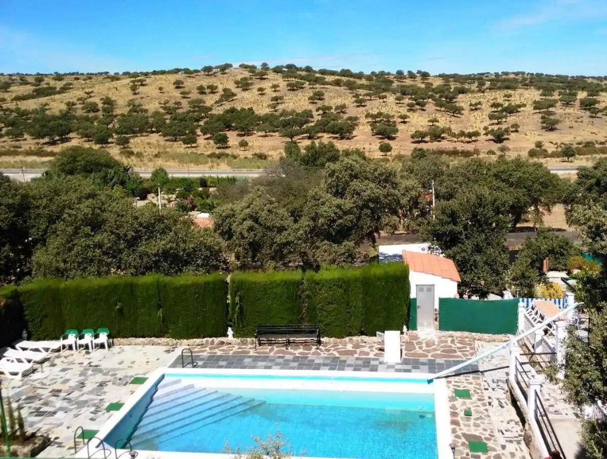 Piscina de Casa o chalet en venta en Malpartida de Plasencia con Aire acondicionado, Terraza y Piscina