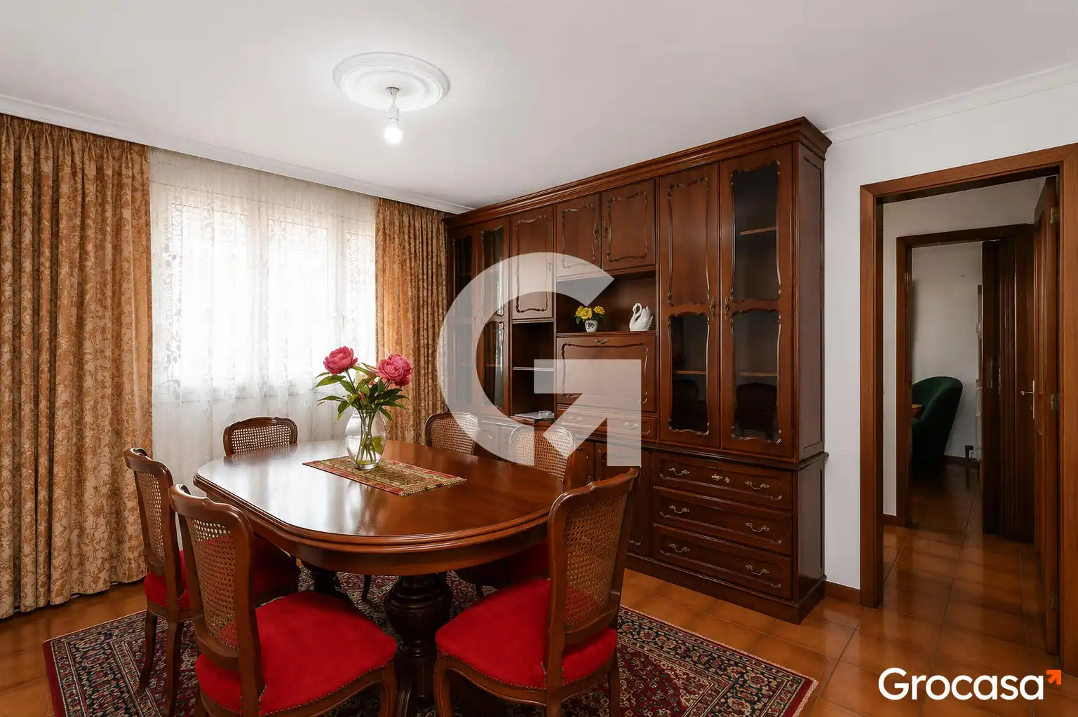 Dining room of Flat for sale in L'Hospitalet de Llobregat  with Furnished, Oven and Washing machine