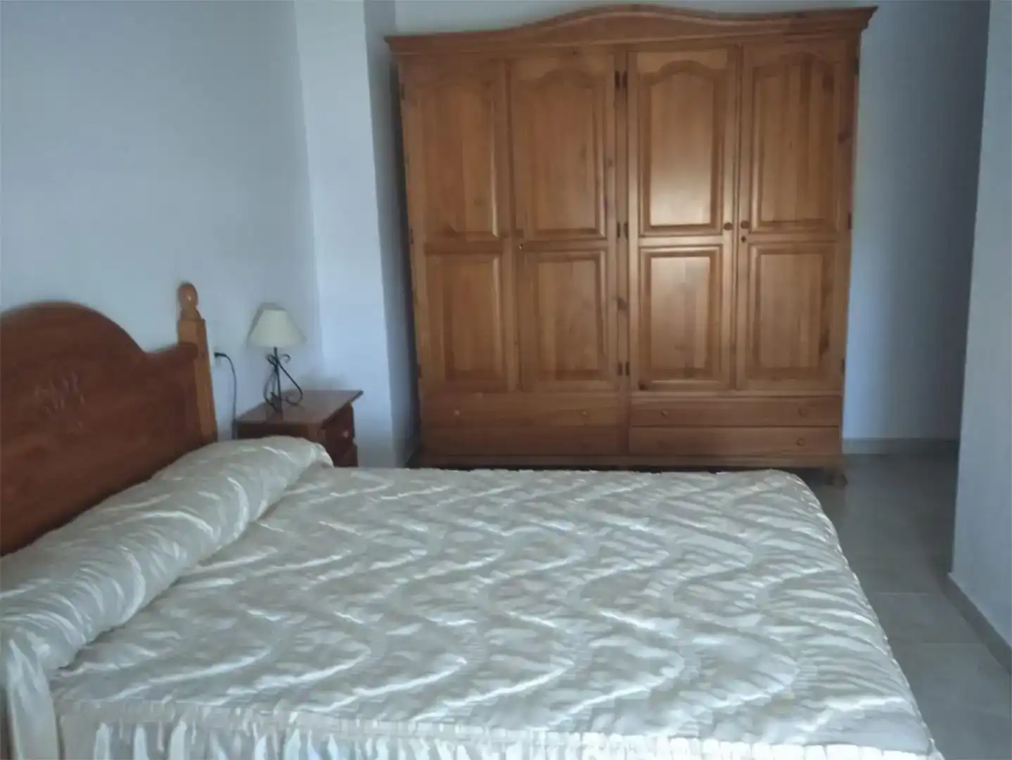 Schlafzimmer von Wohnung zur Miete in Fregenal de la Sierra mit Klimaanlage und Balkon