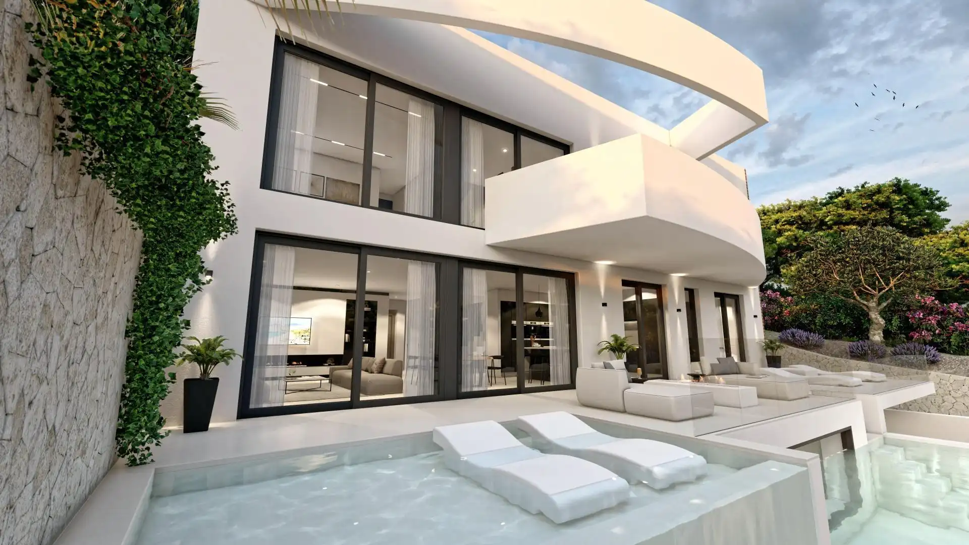 Terraza de Casa o chalet en venta en Altea con Piscina comunitaria