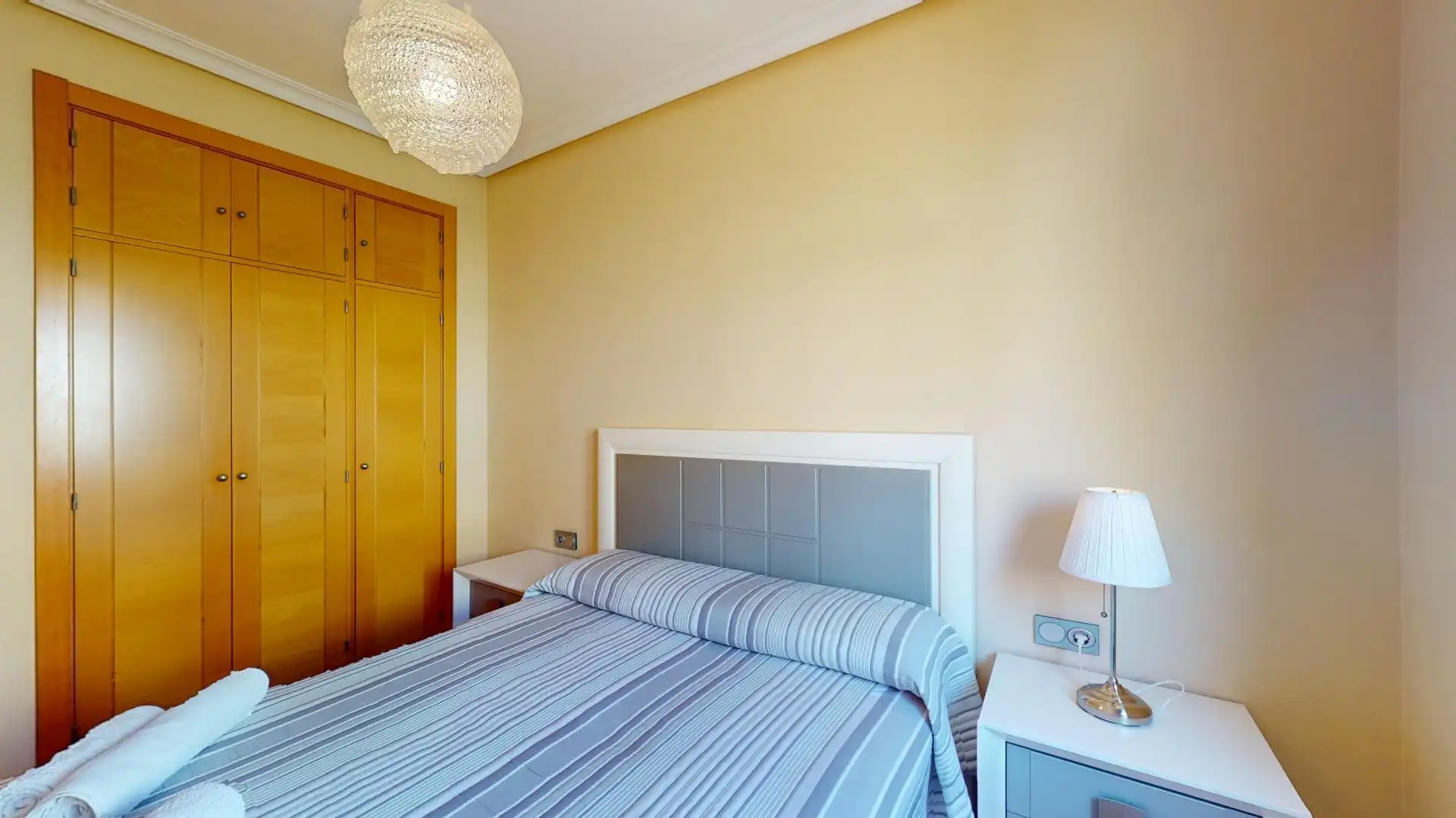 Bedroom of Flat for rent in Torremolinos  with Air Conditioner, Heating and Terrace