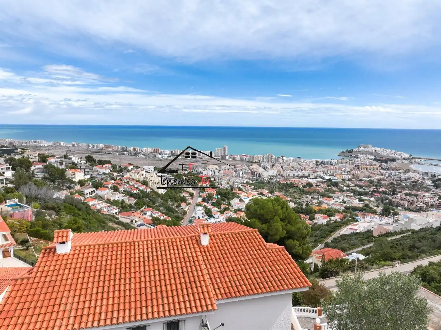 Vista exterior de Casa o xalet en venda en Peñíscola / Peníscola amb Aire condicionat, Calefacció i Jardí privat
