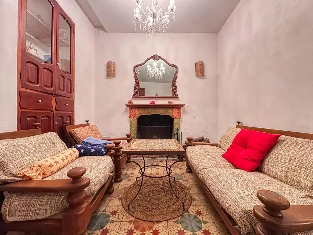 Sala d'estar de Casa o xalet en venda en La Vall de Laguar amb Aire condicionat, Calefacció i Terrassa