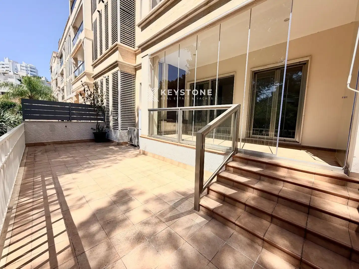 Terrassa de Pis de lloguer en  Palma de Mallorca amb Aire condicionat, Calefacció i Terrassa
