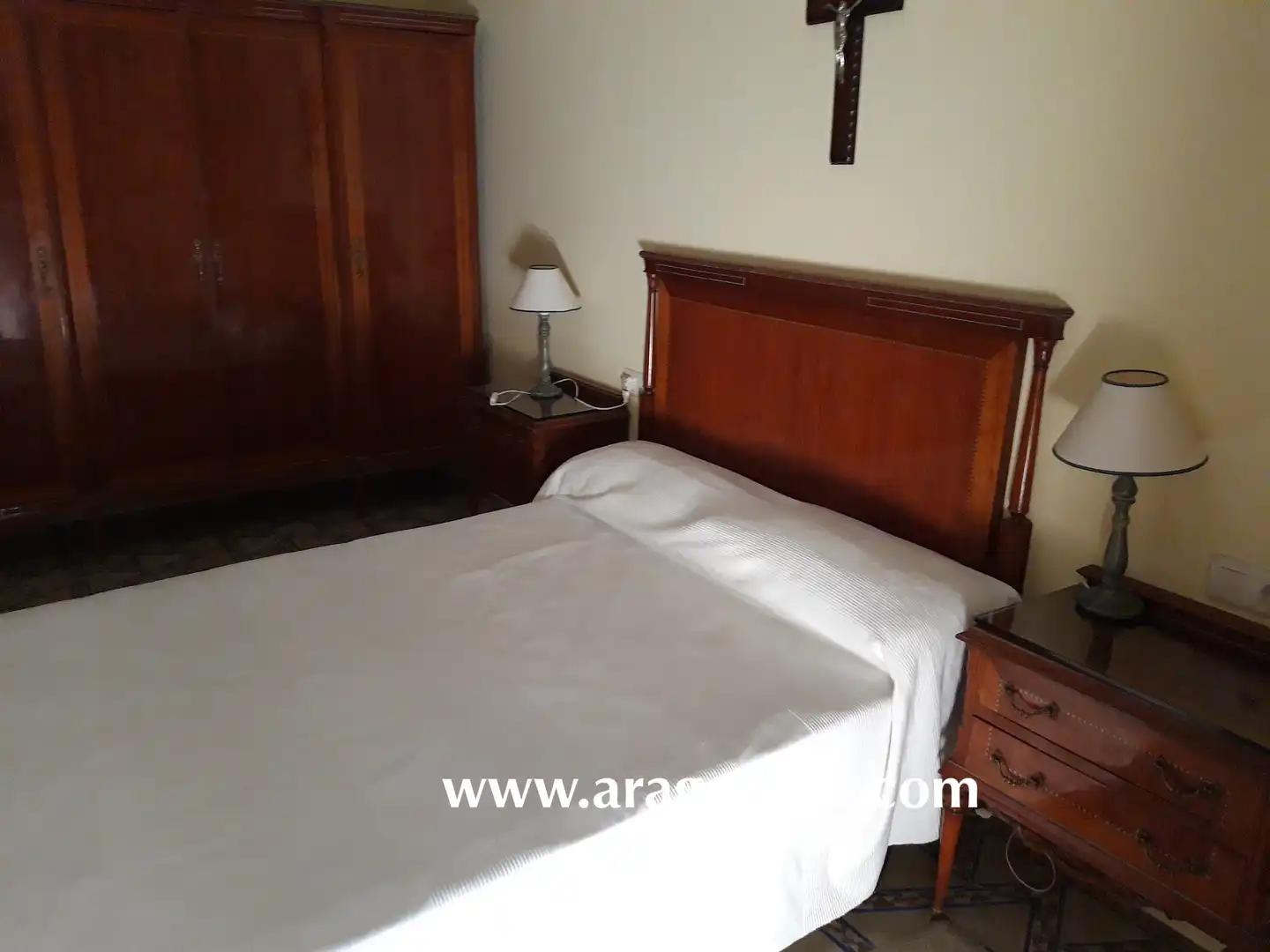 Bedroom of Houses for sale in Maella  with Furnished, Oven and Washing machine