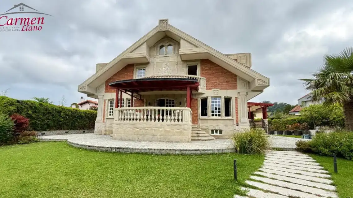 Vista exterior de Casa o chalet en venta en Plentzia con Calefacción, Jardín privado y Terraza