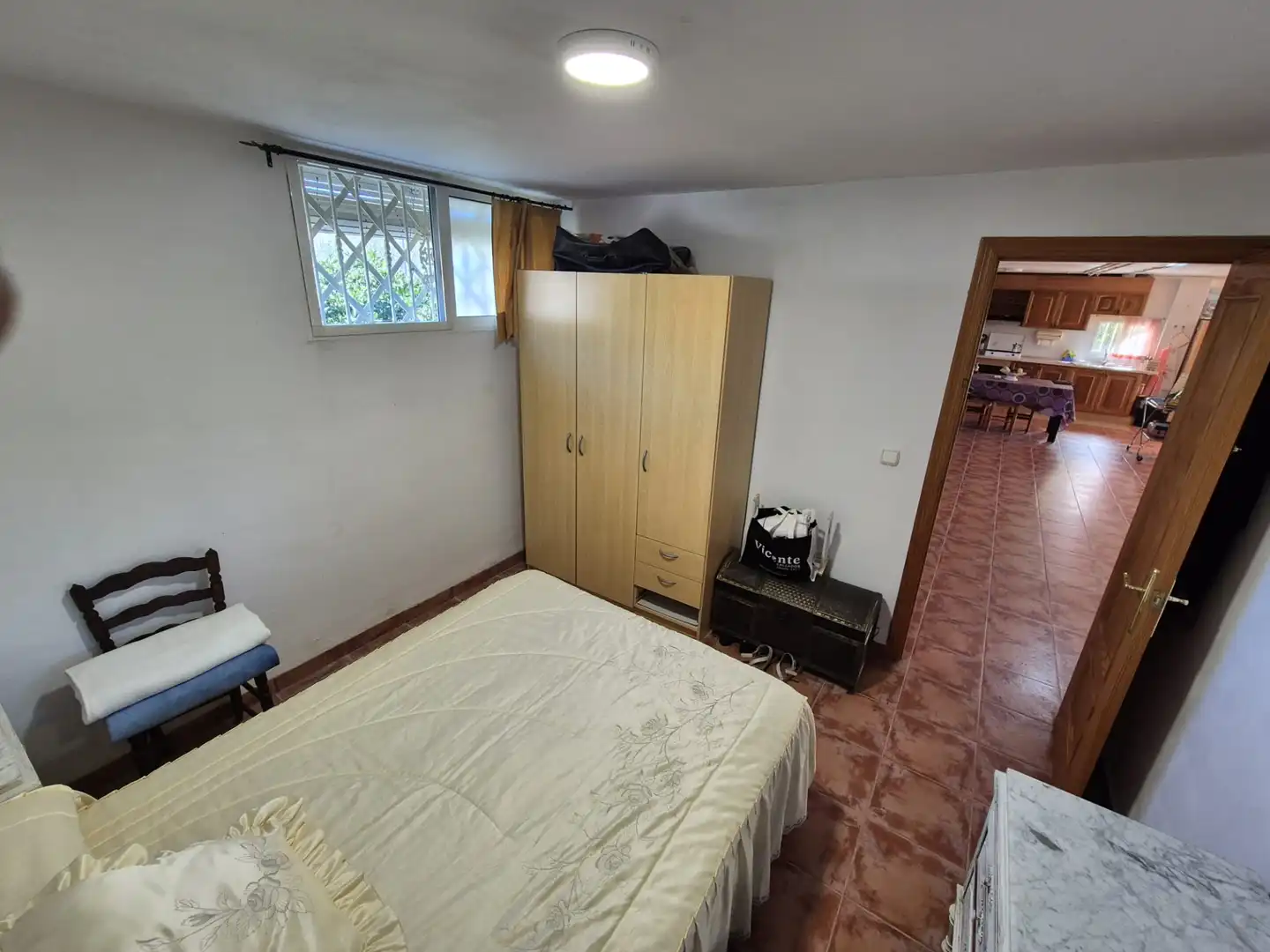 Dormitori de Casa o xalet en venda en Albudeite amb Jardí privat, Terrassa i Moblat
