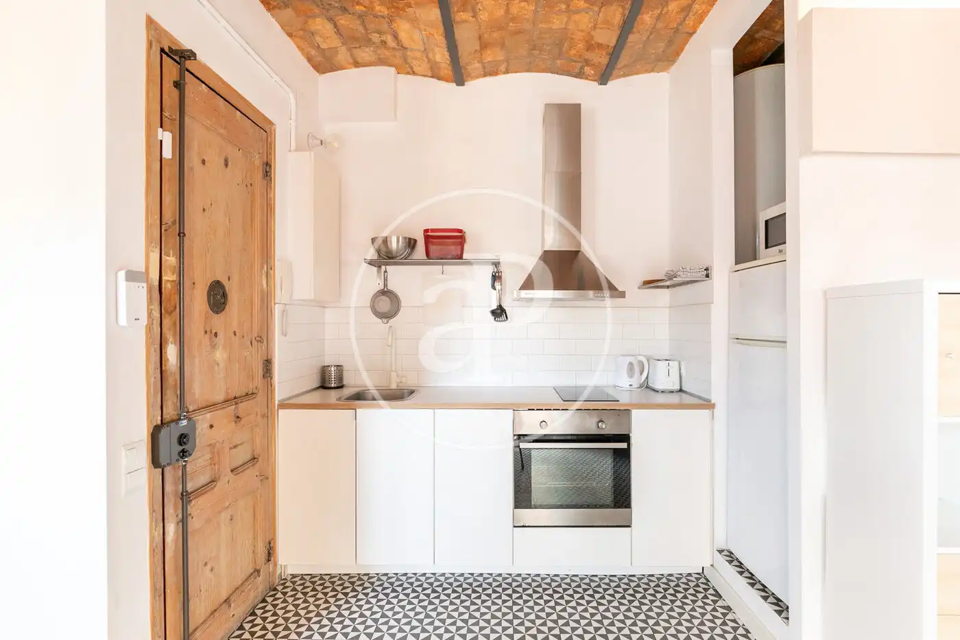 Cocina de Piso en venta en Barcelona con Aire acondicionado, Calefacción y Amueblado
