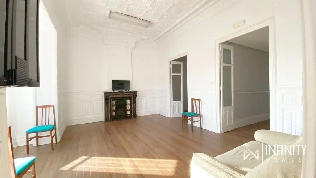 Living room of Flat for rent in Bilbao   with Heating and Balcony