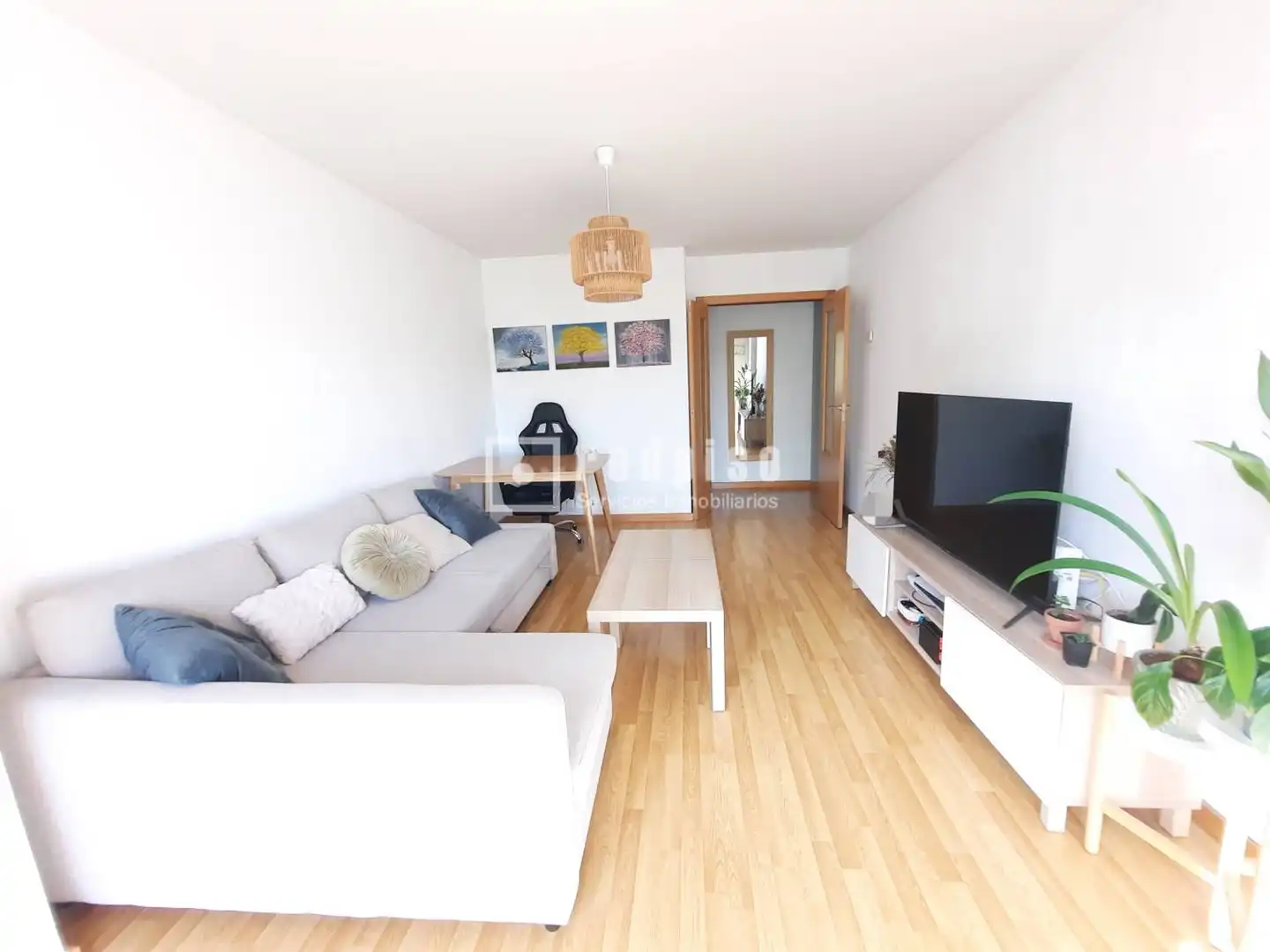 Wohnzimmer von Wohnung zum Verkauf in Colmenar Viejo mit Heizung, Privatgarten und Terrasse