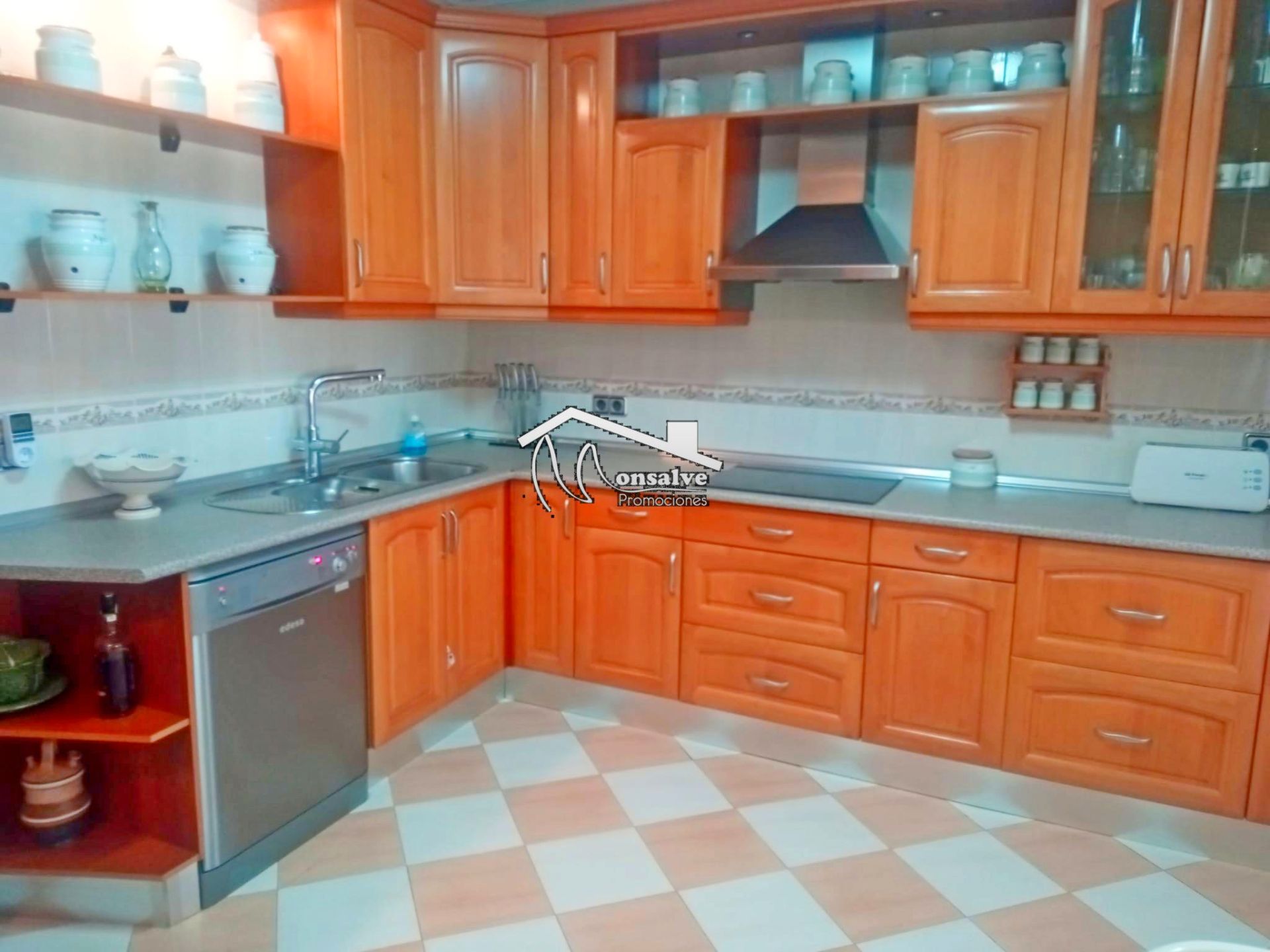 Kitchen of House or chalet for sale in Yeles  with Air Conditioner, Heating and Private garden